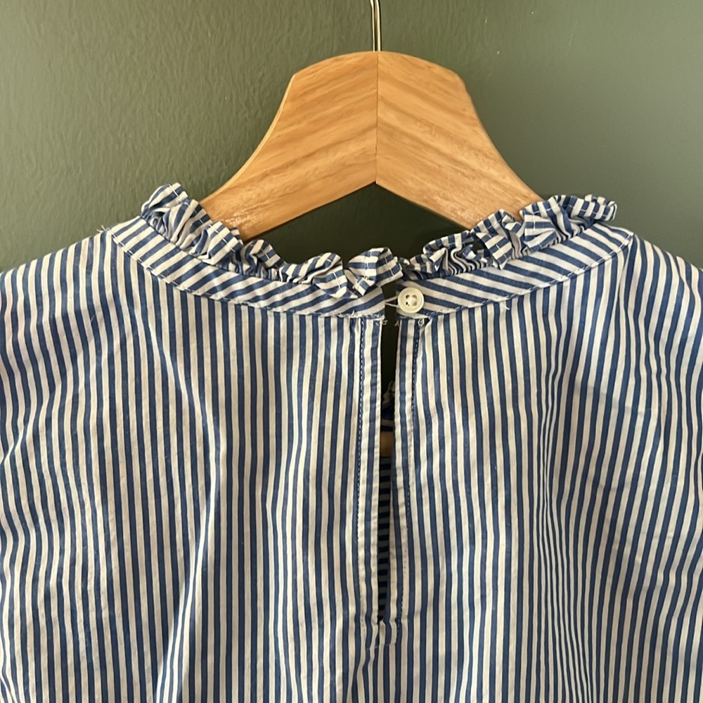 J. Crew Ruffle Neck Tank Top - Picture 6 of 6